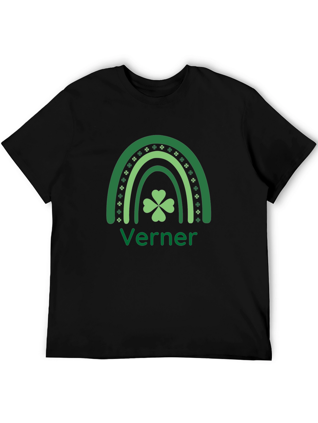 St. Patricks Day Rainbow Clover T-Shirt