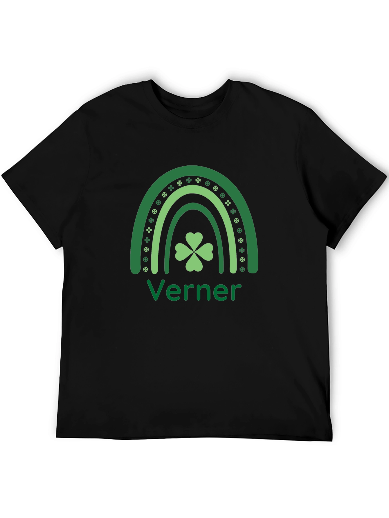 St. Patricks Day Rainbow Clover T-Shirt