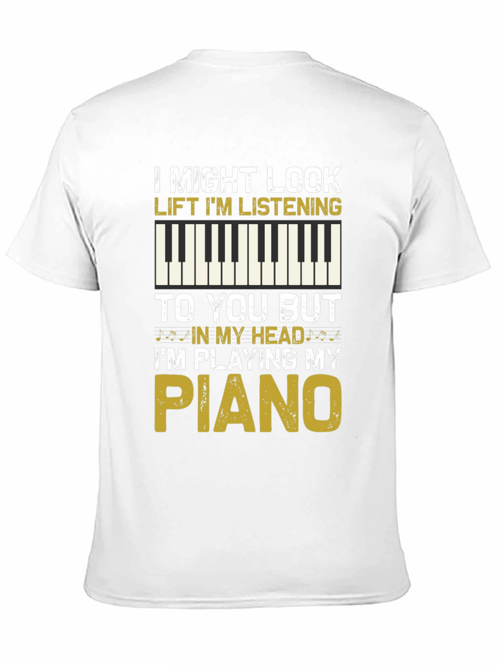 Piano Player T-Shirt - Im Playing My Piano