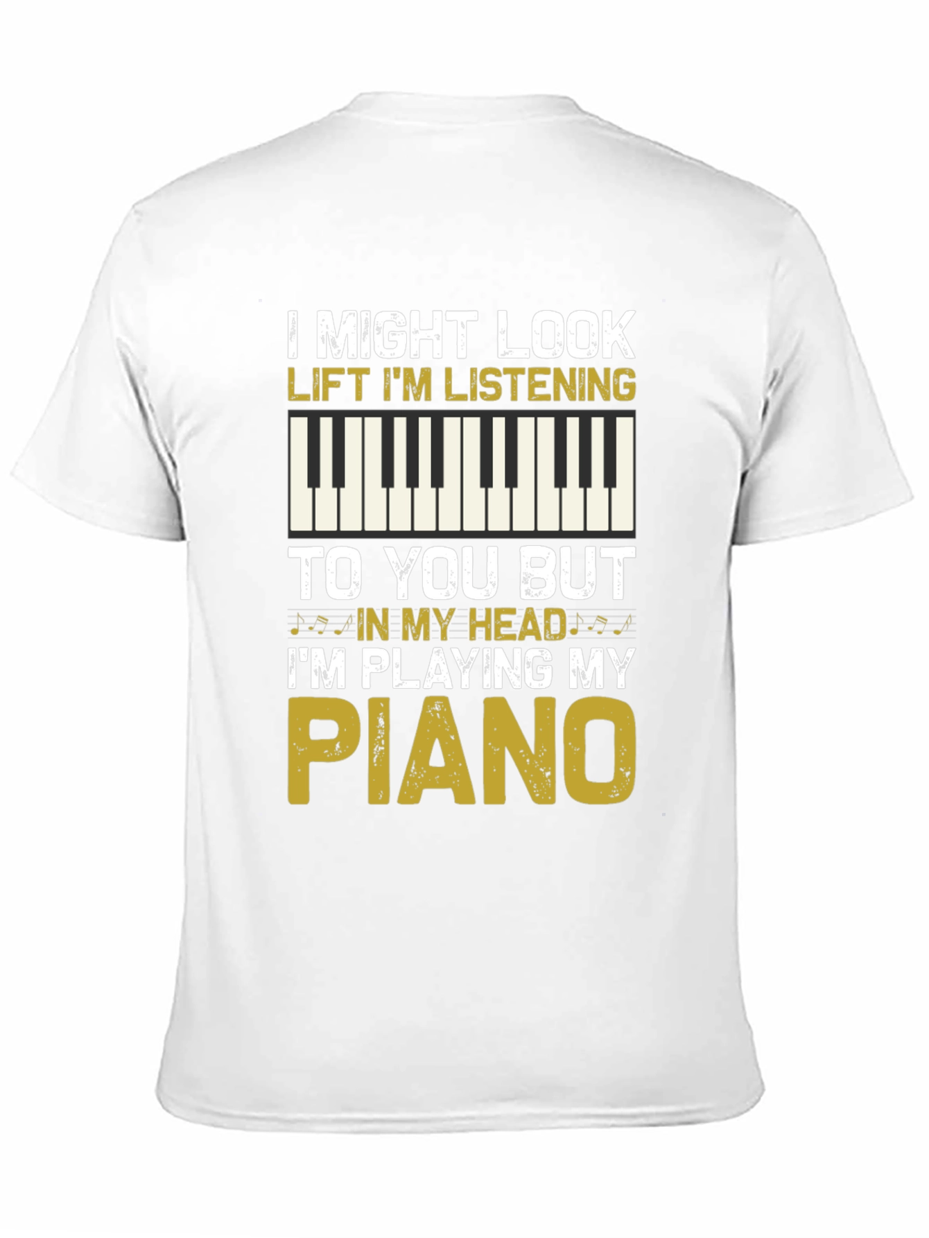 Piano Player T-Shirt - Im Playing My Piano