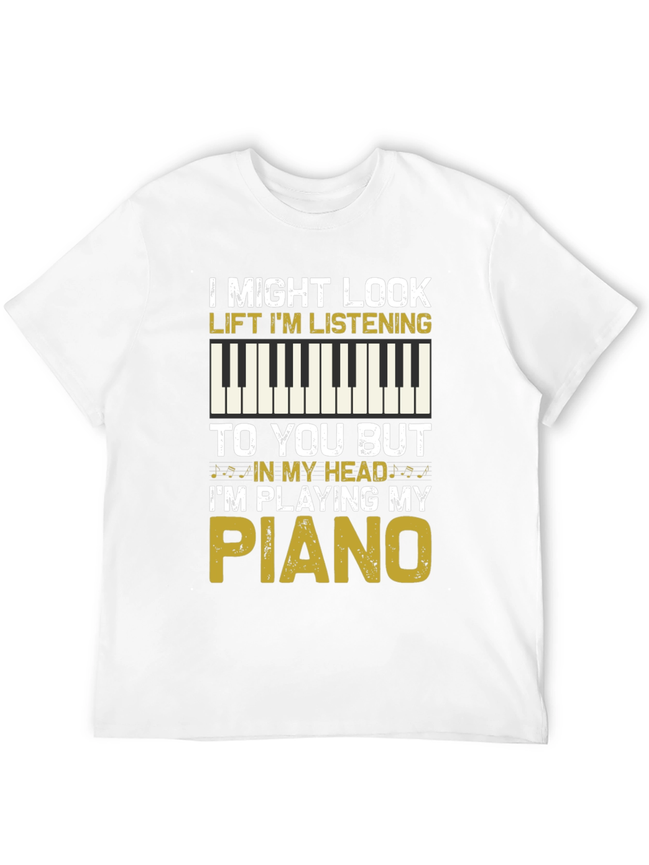 Piano Player T-Shirt - Im Playing My Piano