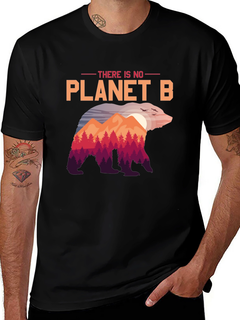 Planet B Graphic Tee - Eco Friendly Design