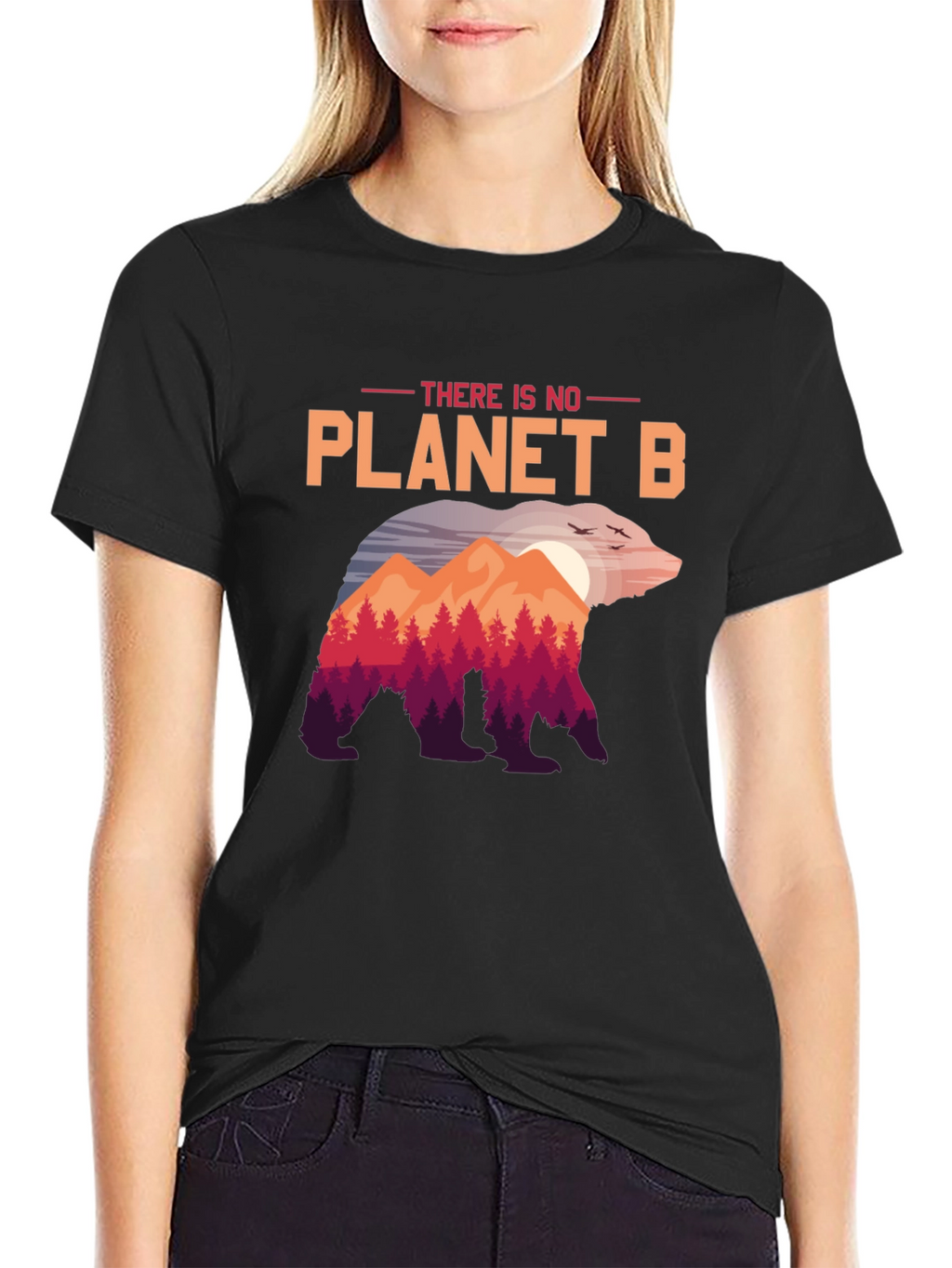 Planet B Graphic Tee - Eco Friendly Design