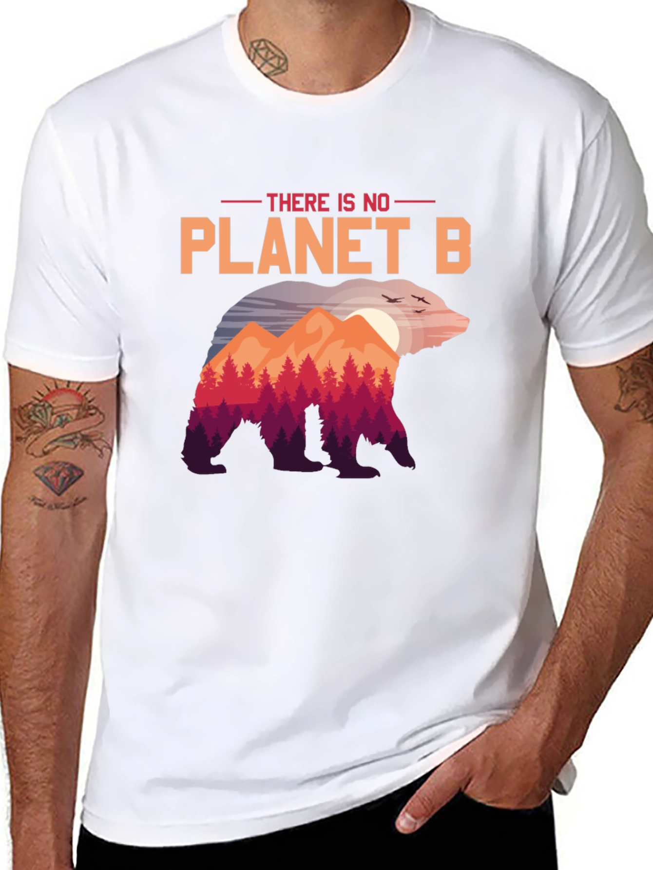 Planet B Graphic Tee - Eco Friendly Design