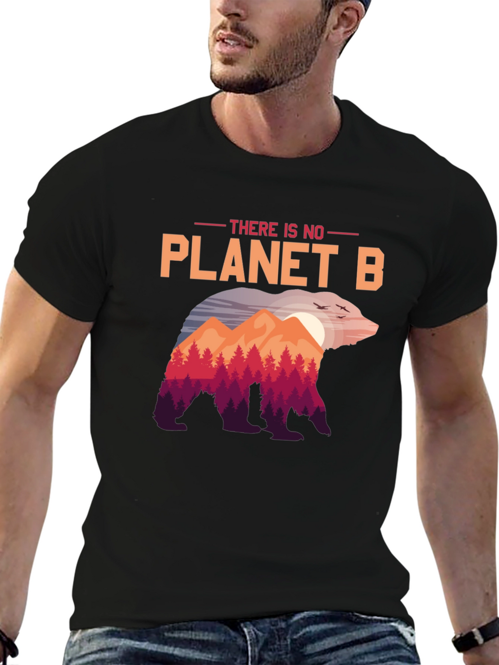 Planet B Graphic Tee - Eco Friendly Design