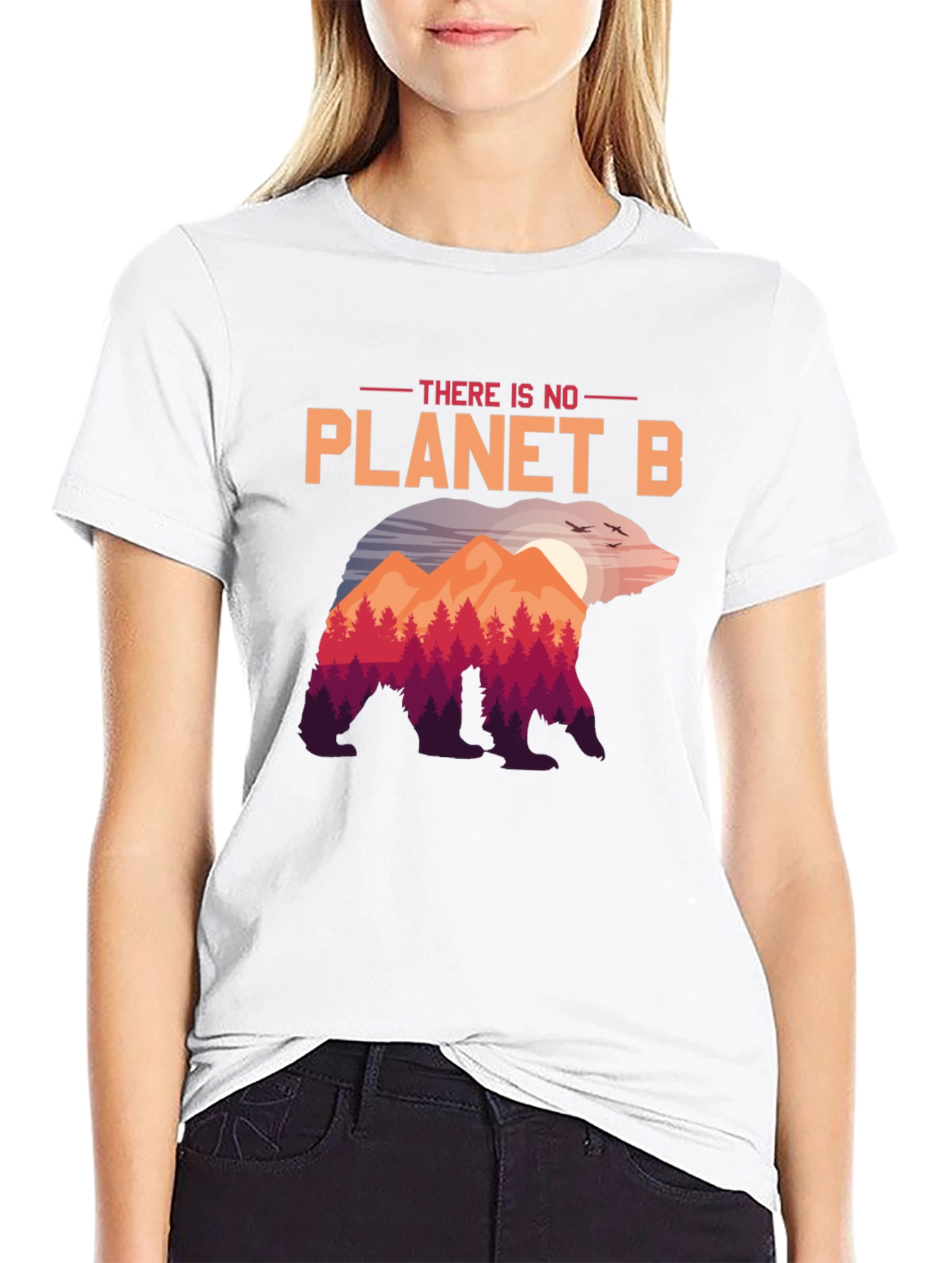 Planet B Graphic Tee - Eco Friendly Design
