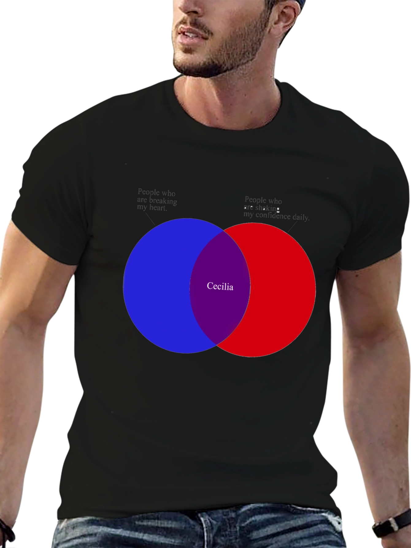 Cecilia Venn Diagram T-Shirt