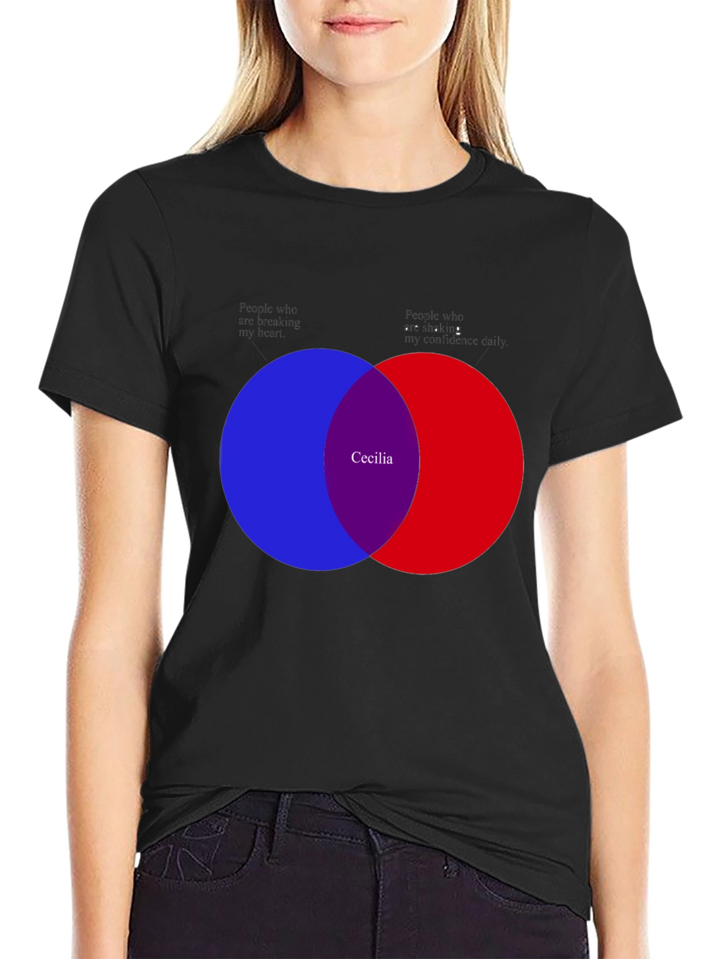 Cecilia Venn Diagram T-Shirt