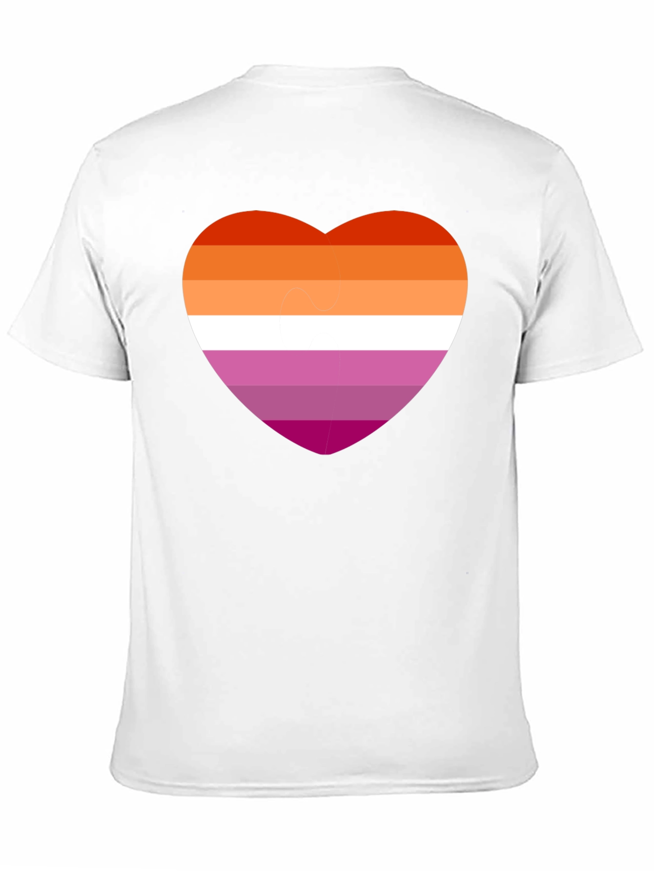 Lesbian Pride Heart T-Shirt