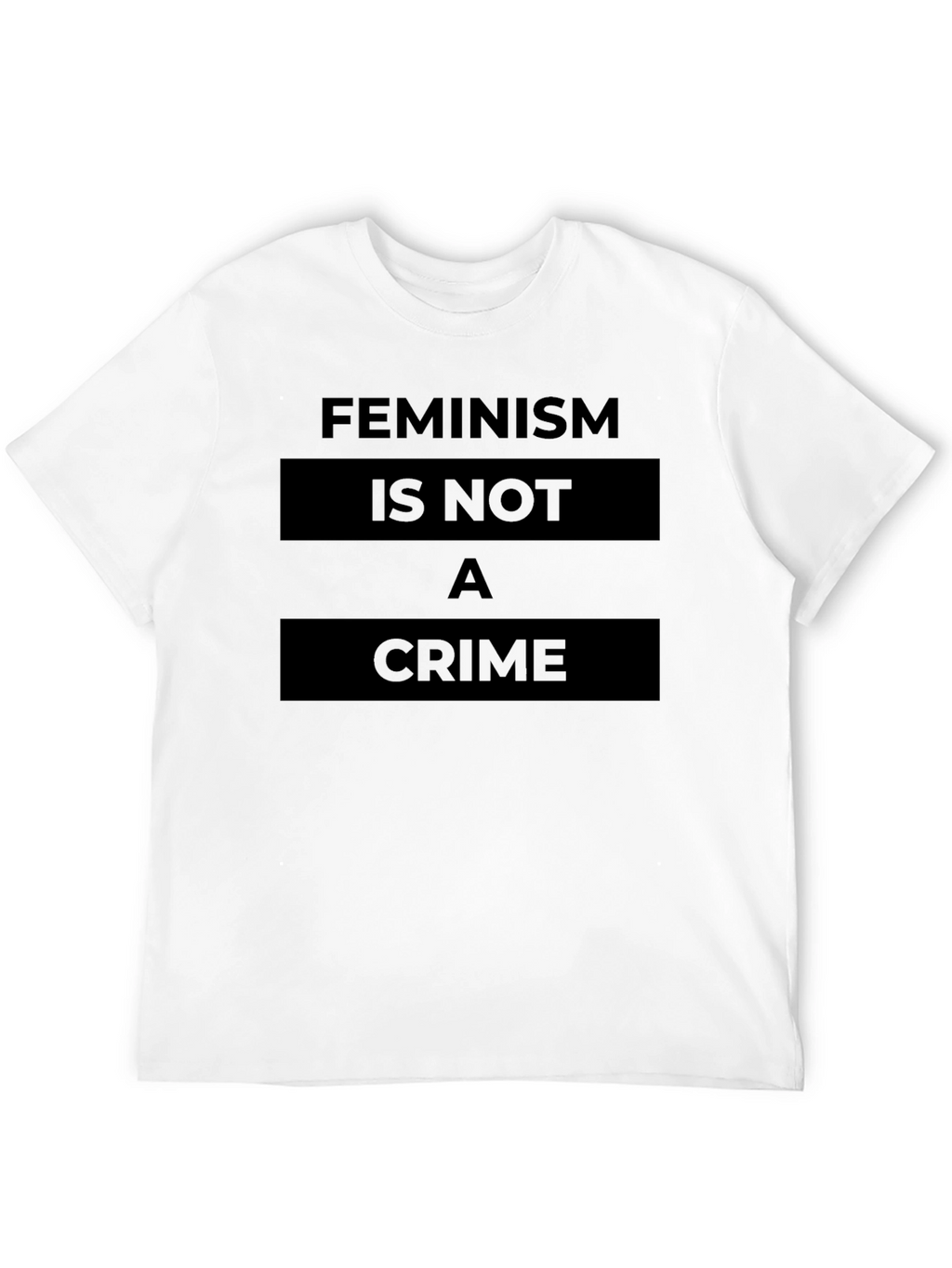 Feminism Is Not A Crime Graphic Tee