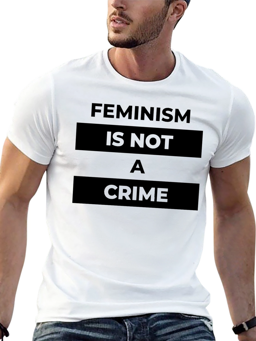Feminism Is Not A Crime Graphic Tee