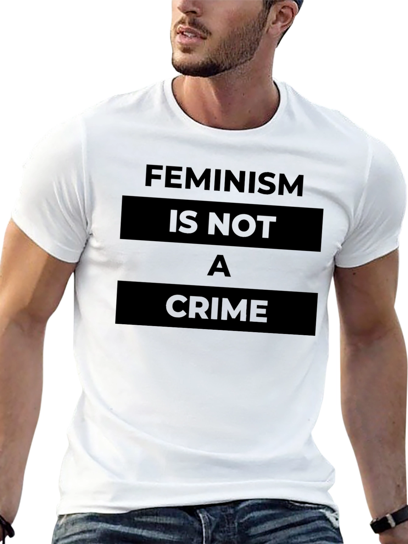 Feminism Is Not A Crime Graphic Tee