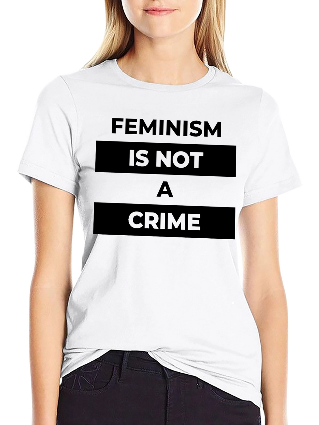 Feminism Is Not A Crime Graphic Tee