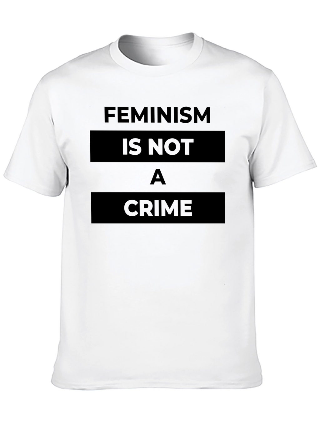 Feminism Is Not A Crime Graphic Tee
