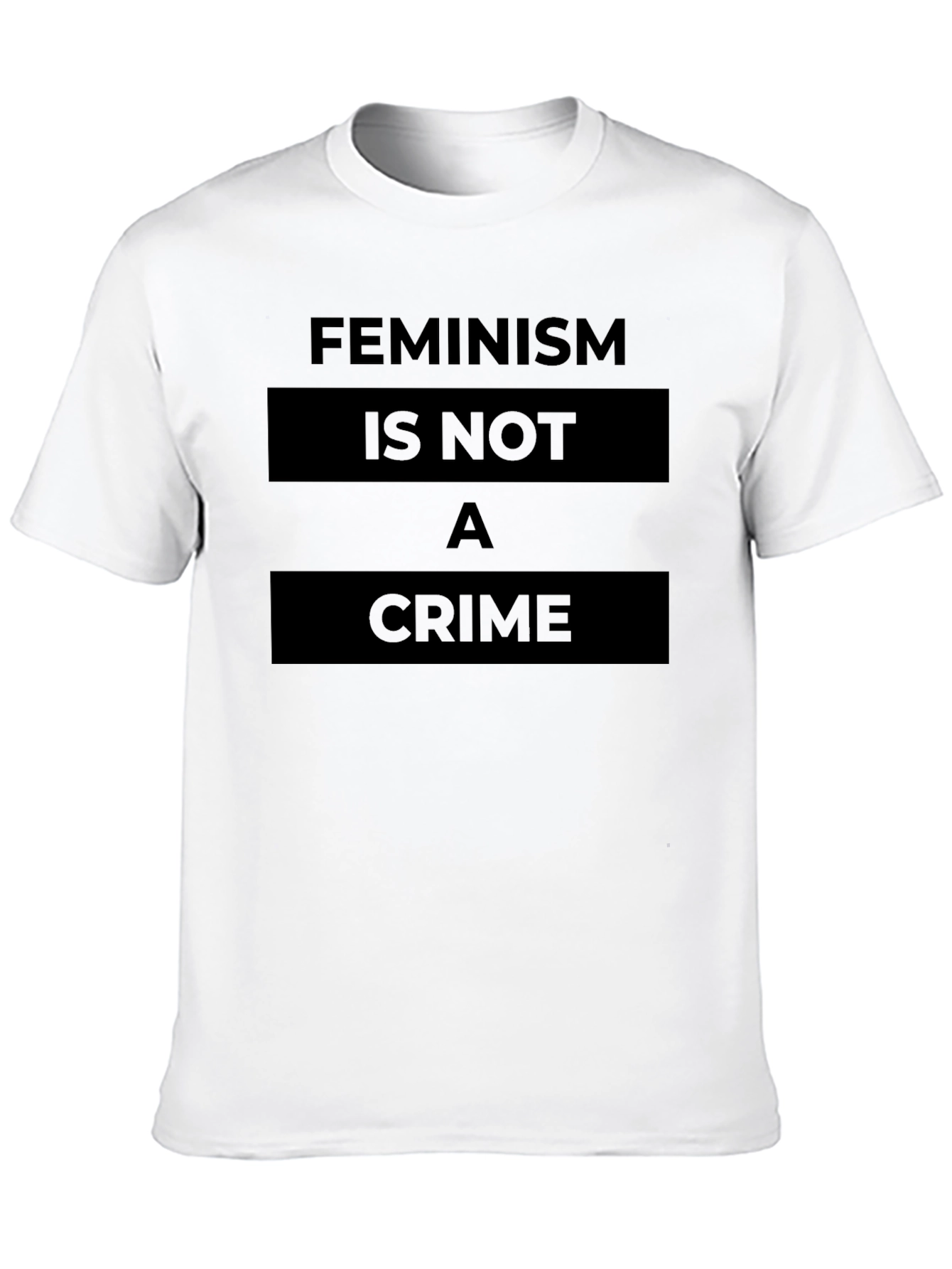 Feminism Is Not A Crime Graphic Tee