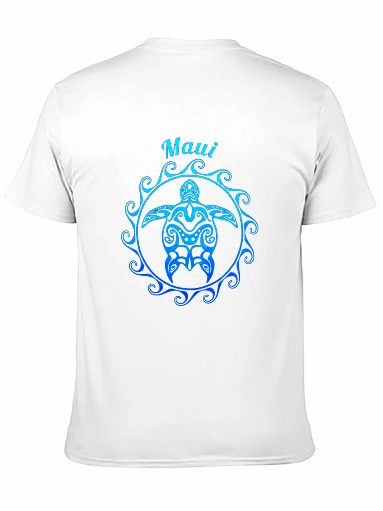 Maui Turtle Graphic Tee - Black