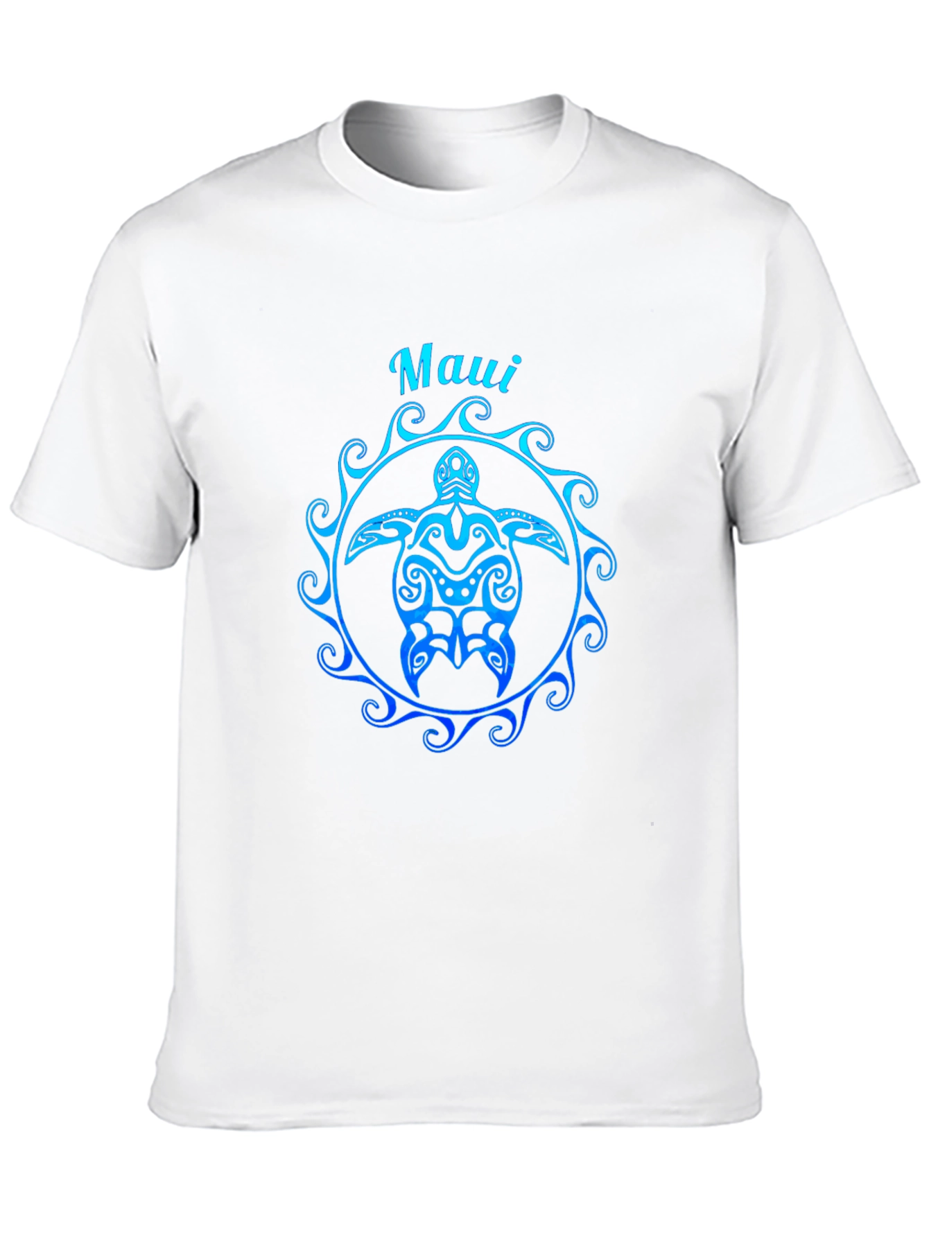 Maui Turtle Graphic Tee - Black