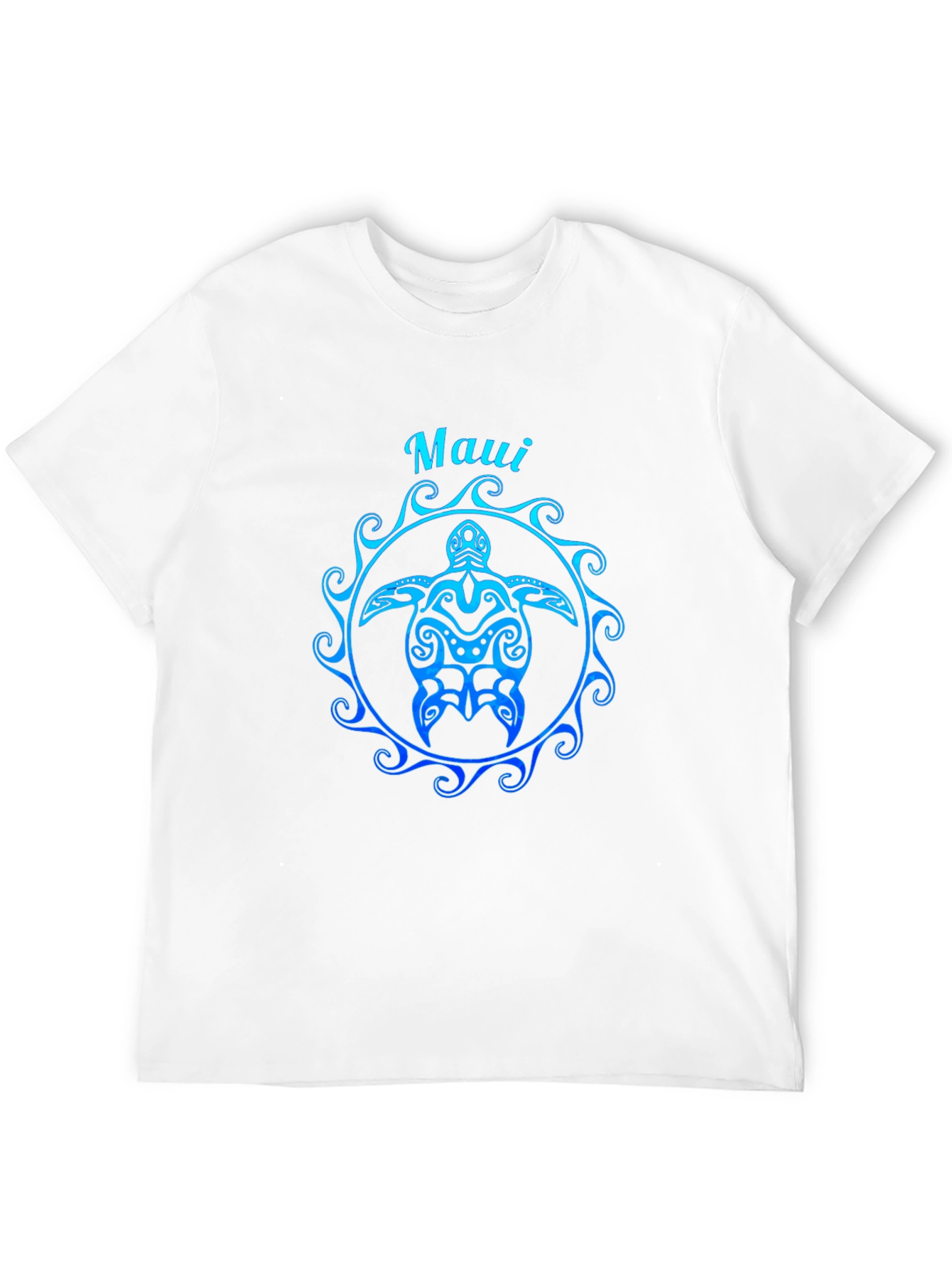 Maui Turtle Graphic Tee - Black