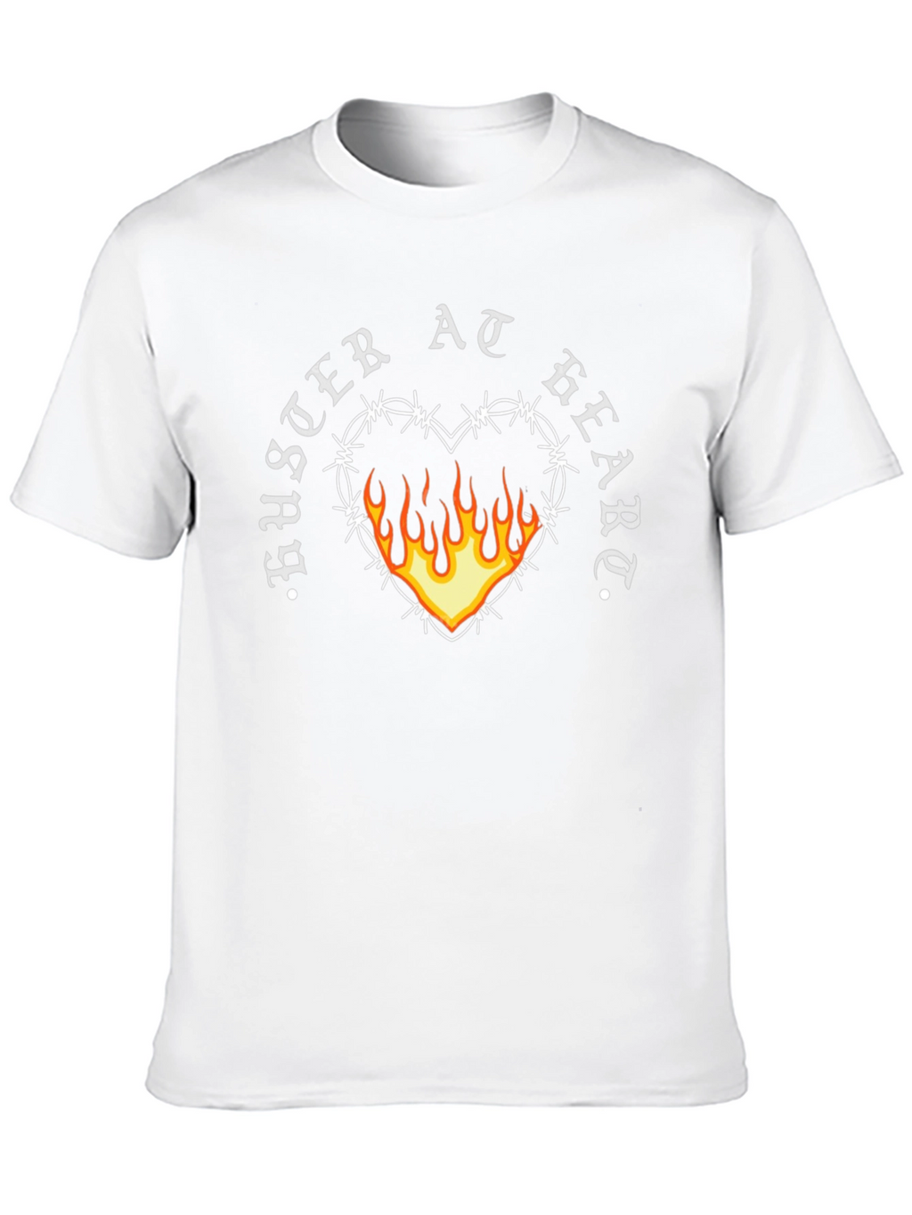 Buster At Heart Graphic Black Tee