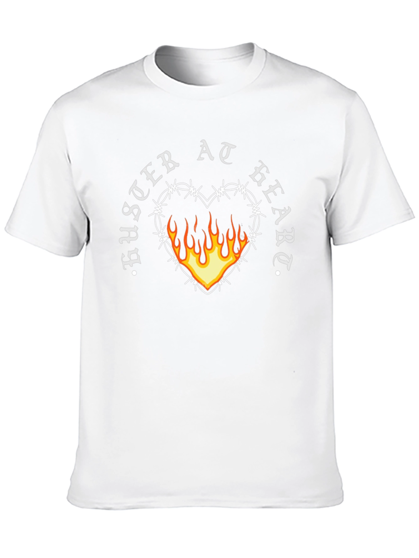 Buster At Heart Graphic Black Tee