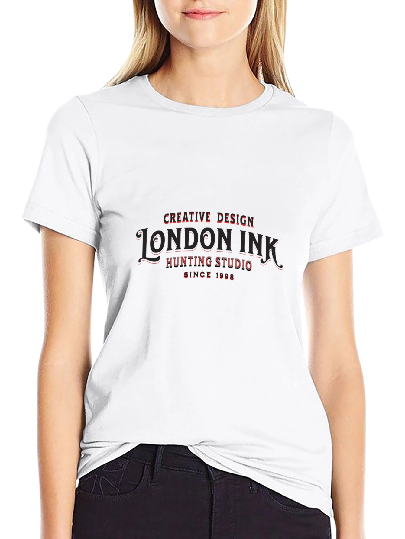 London Ink Hunting Studio T-Shirt - Creative Design