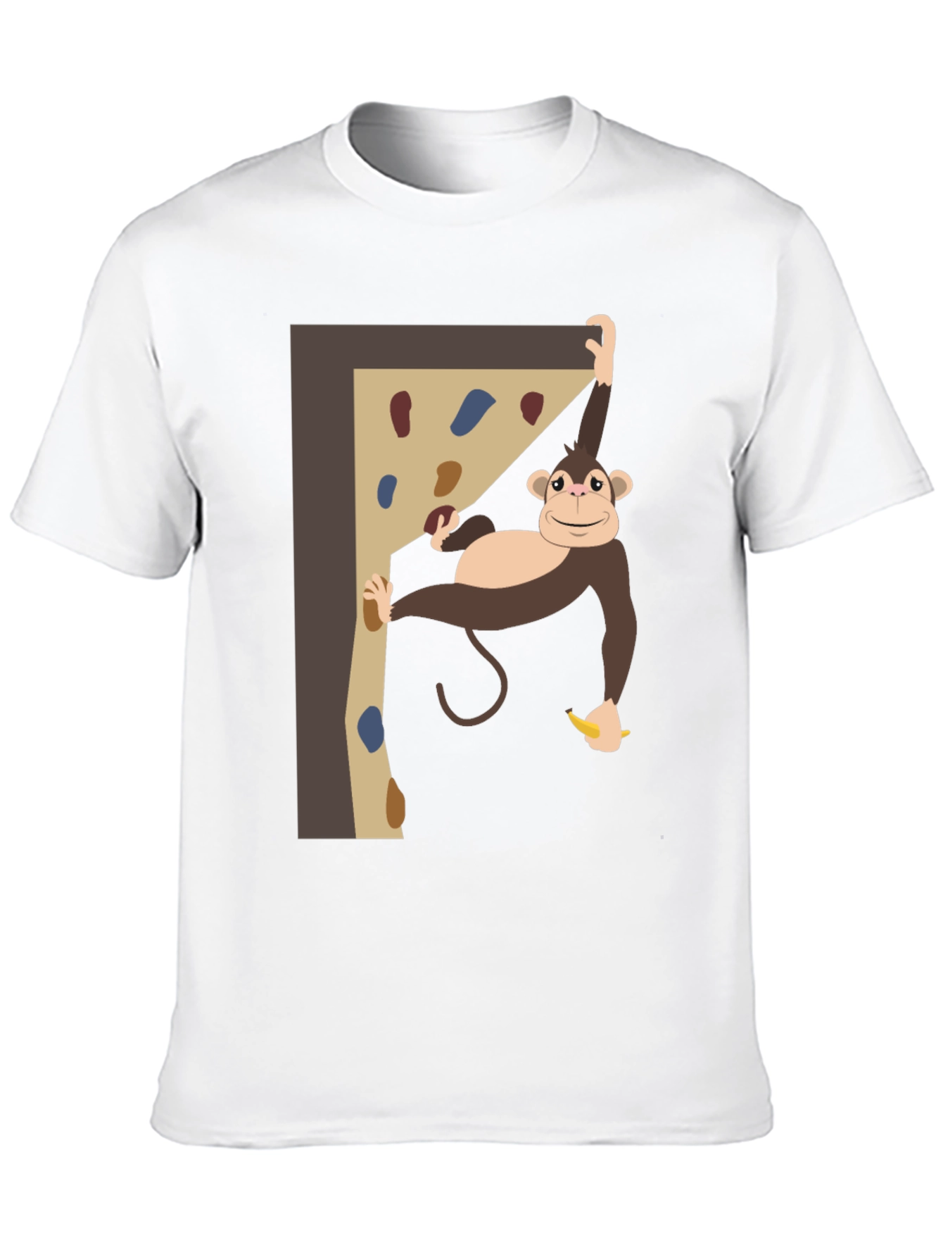 Monkey Climbing T-Shirt - Fun Graphic Tee