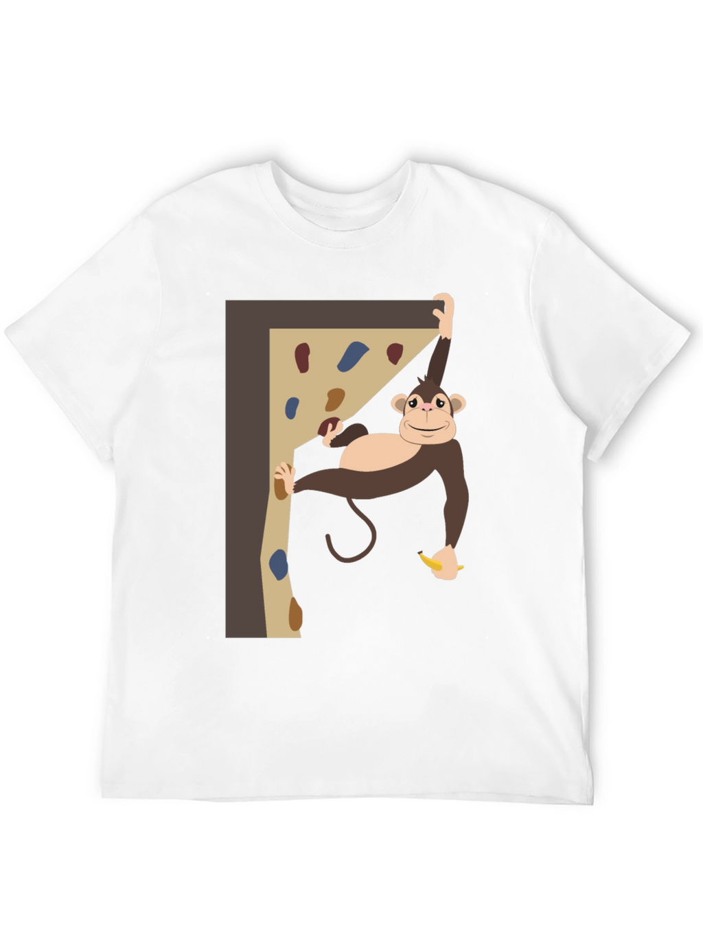 Monkey Climbing T-Shirt - Fun Graphic Tee