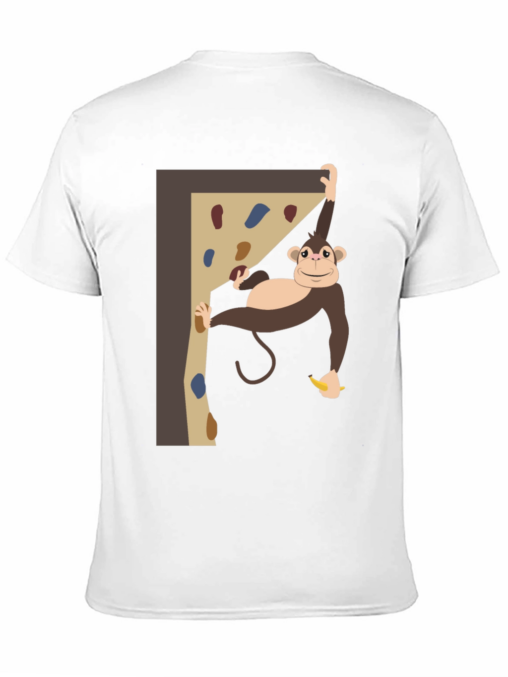 Monkey Climbing T-Shirt - Fun Graphic Tee