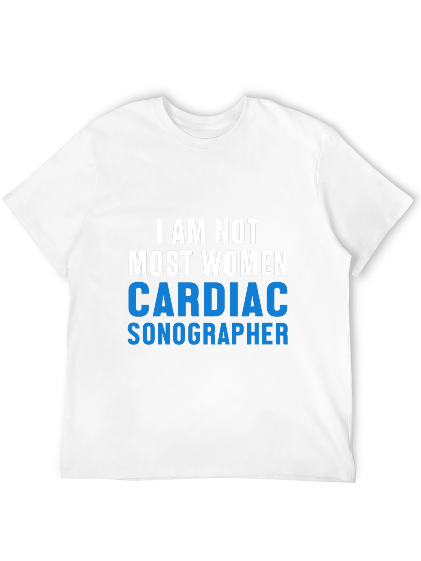 Cardiac Sonographer T-Shirt Funny Medical Tee