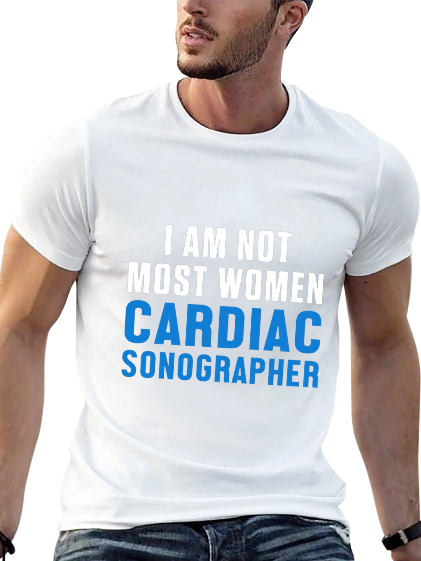 Cardiac Sonographer T-Shirt Funny Medical Tee