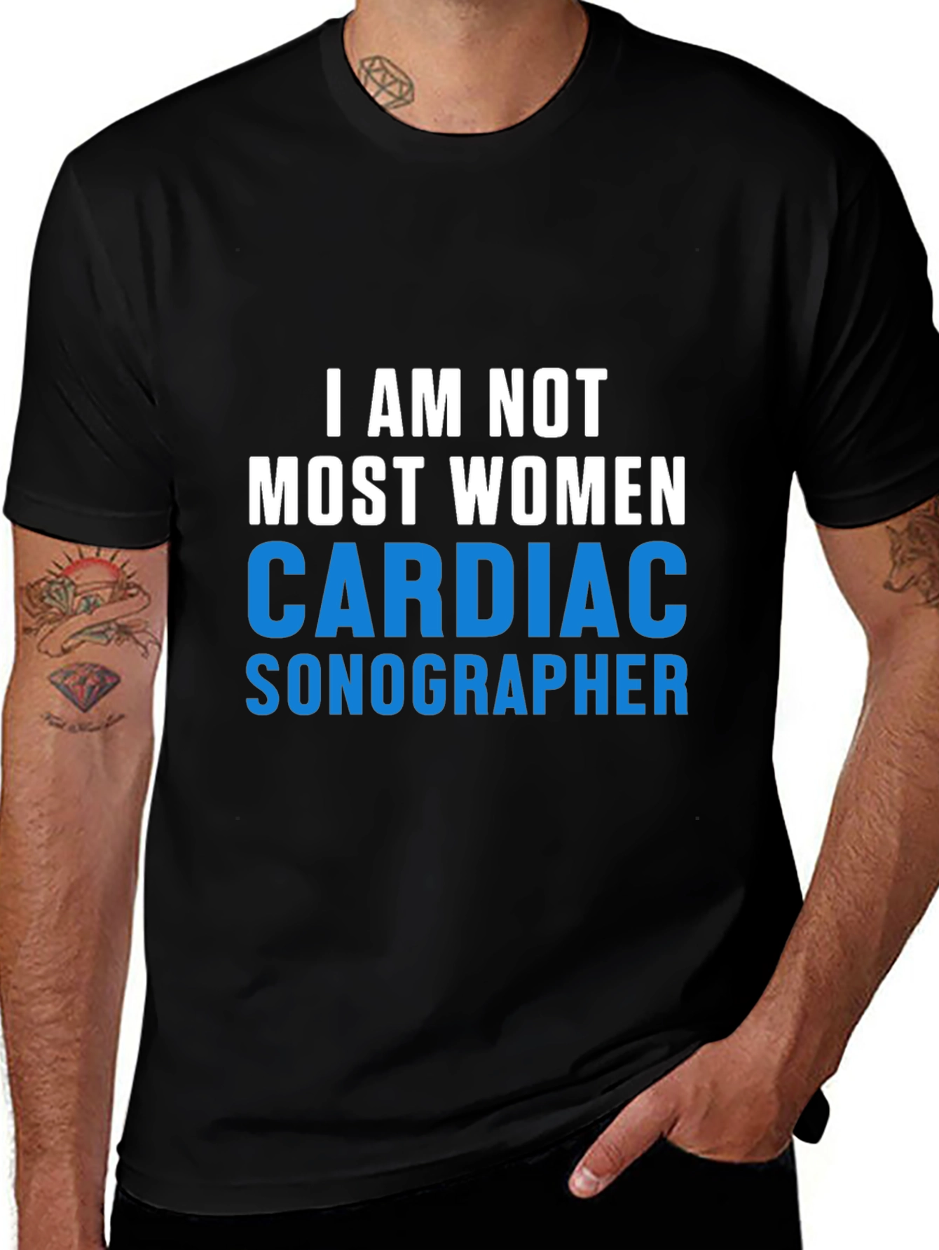 Cardiac Sonographer T-Shirt Funny Medical Tee