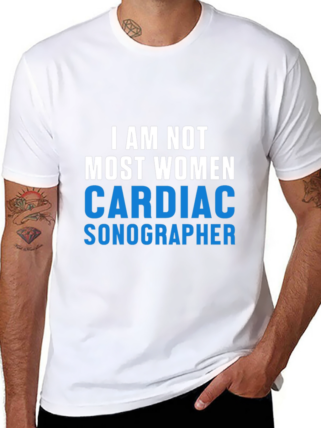 Cardiac Sonographer T-Shirt Funny Medical Tee