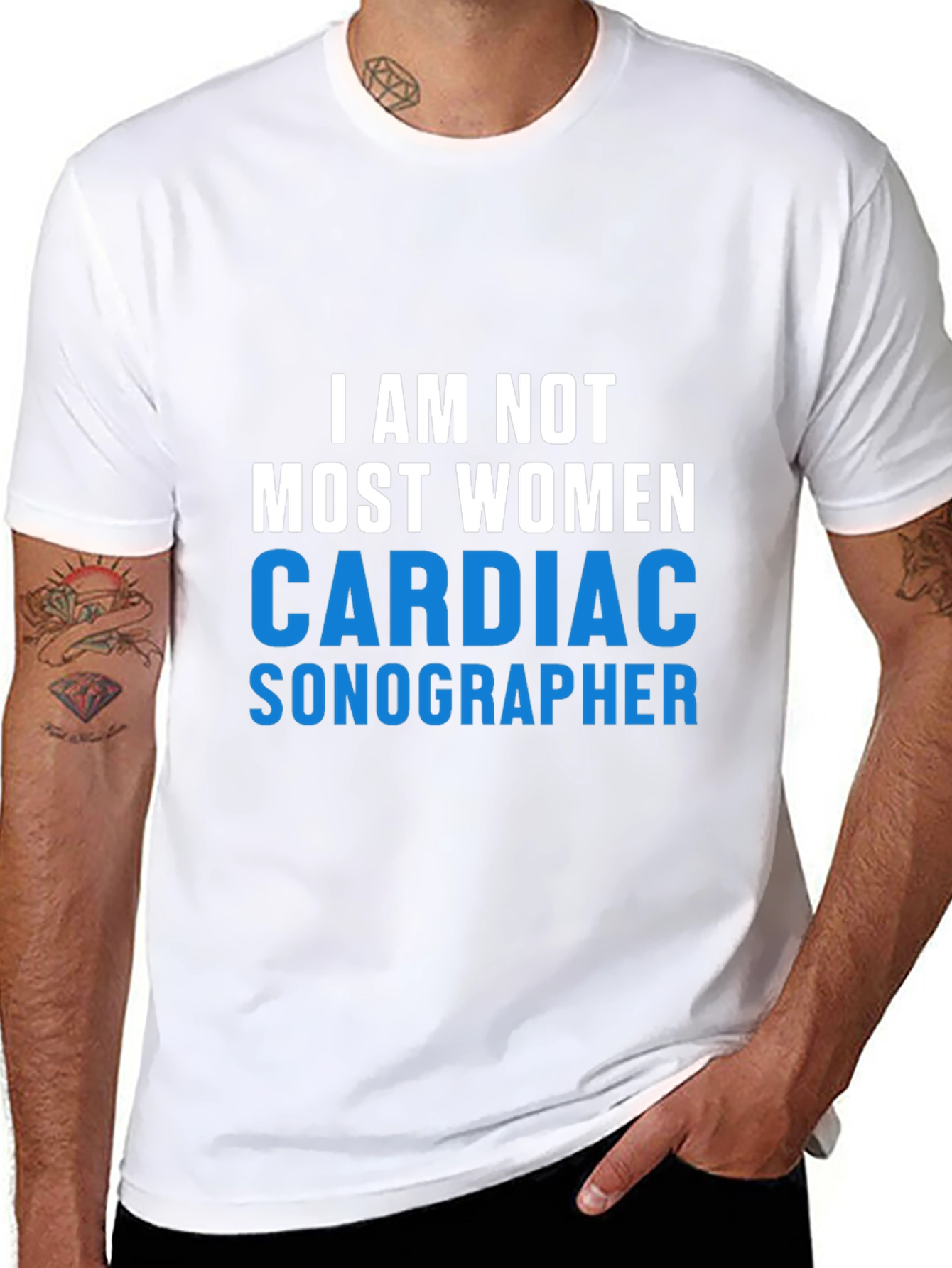 Cardiac Sonographer T-Shirt Funny Medical Tee