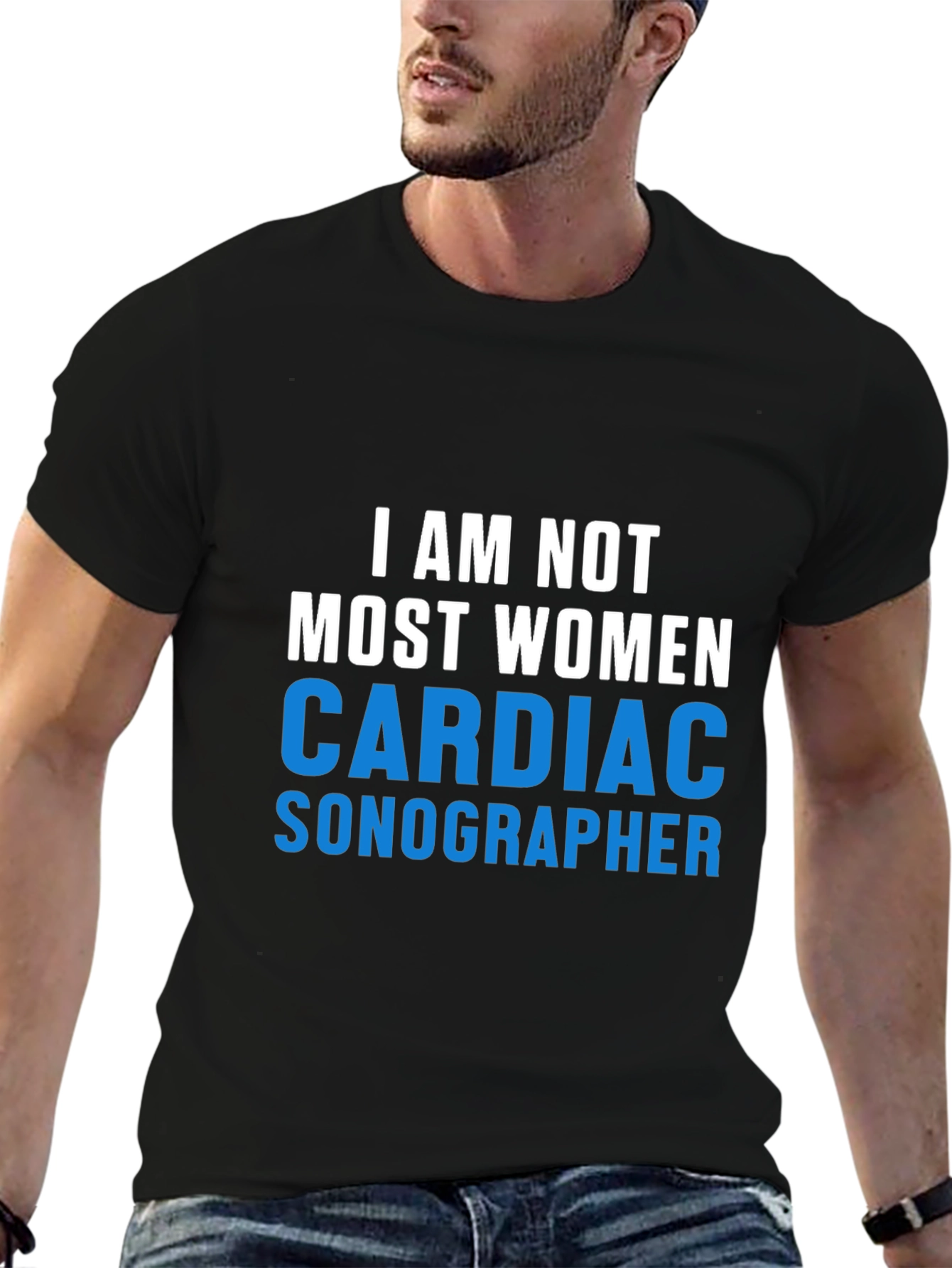 Cardiac Sonographer T-Shirt Funny Medical Tee