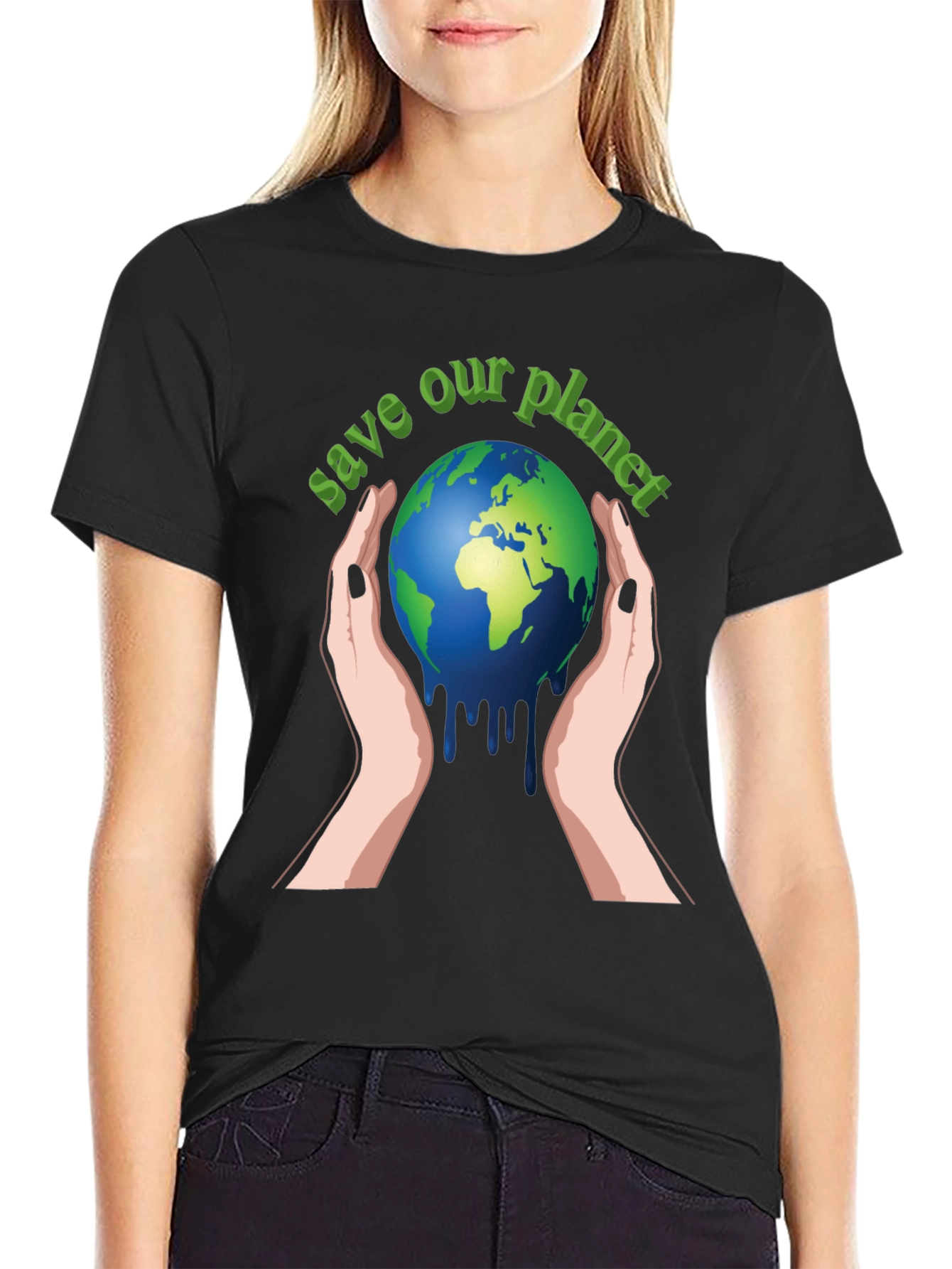 Save Our Planet Graphic Tee - Eco-Friendly T-Shirt