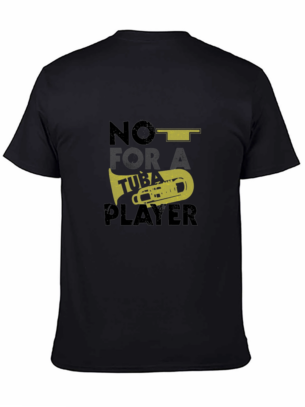Tuba Player Graphic Tee - Band Humor