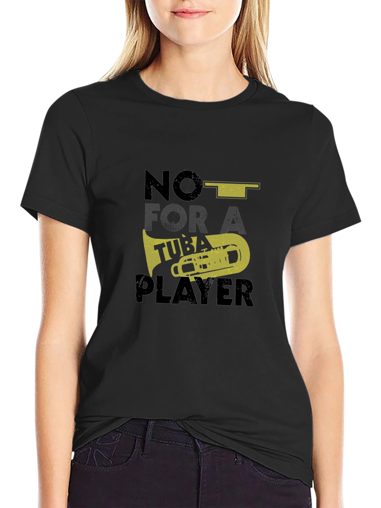 Tuba Player Graphic Tee - Band Humor