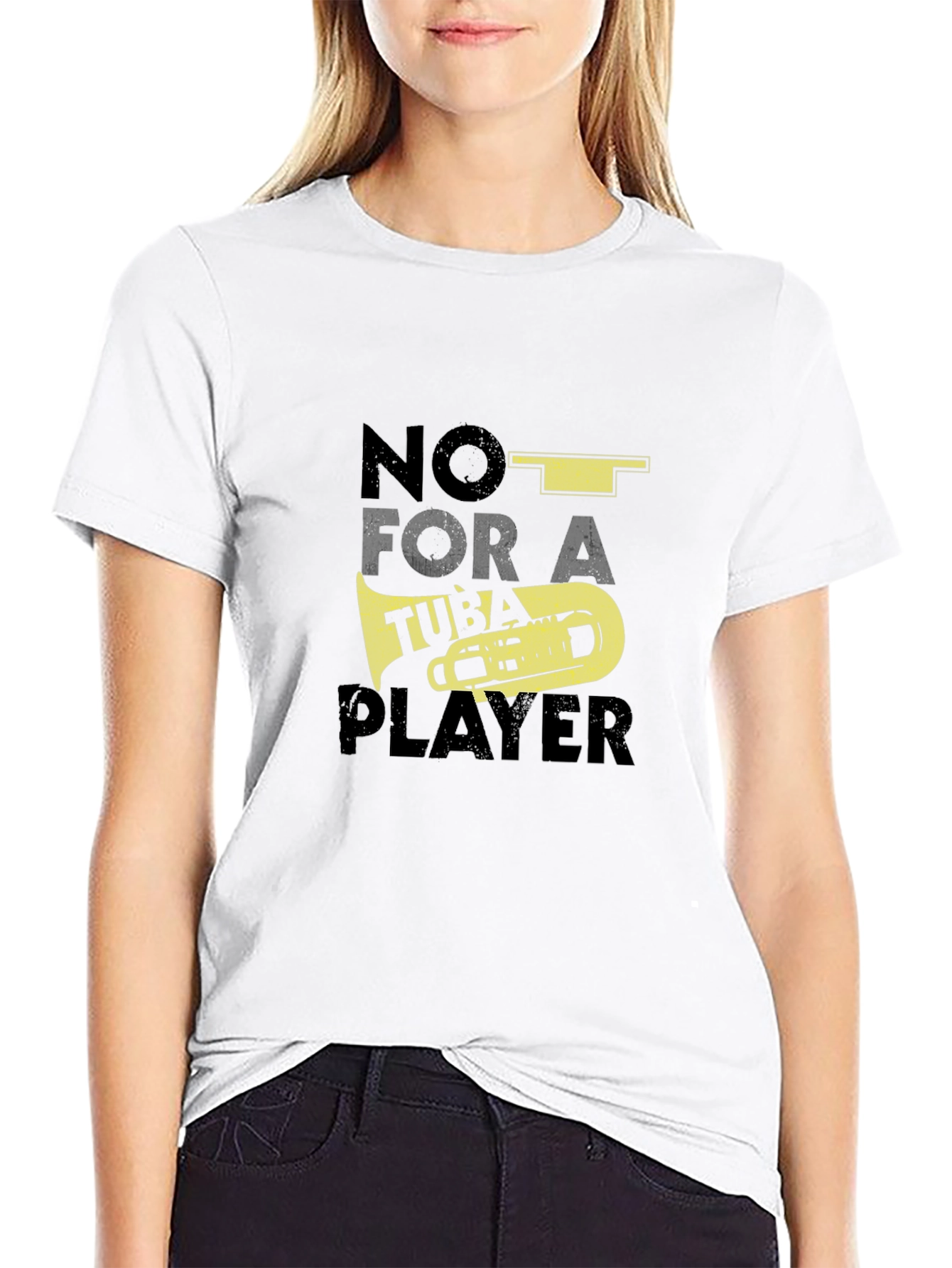 Tuba Player Graphic Tee - Band Humor
