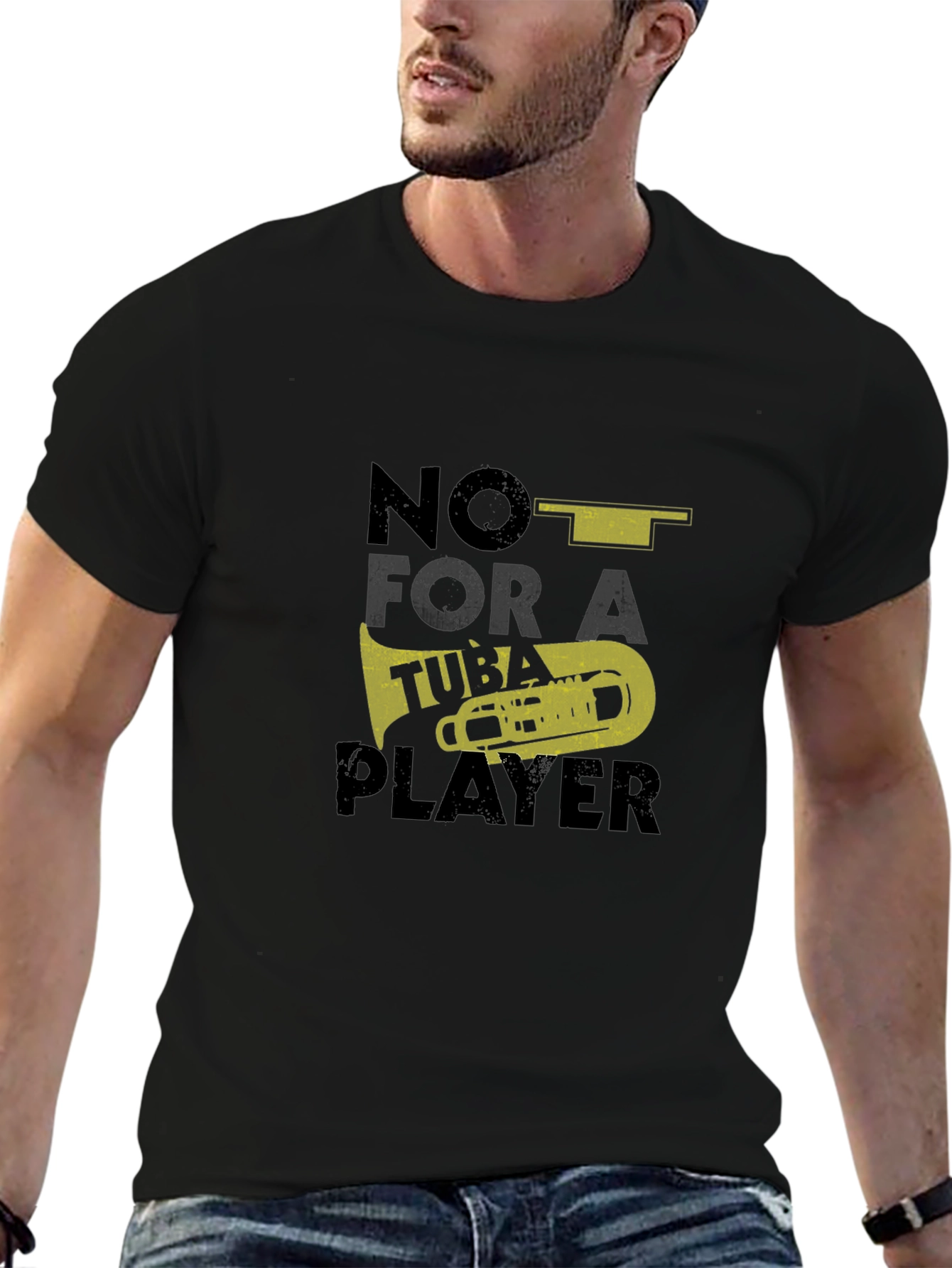 Tuba Player Graphic Tee - Band Humor