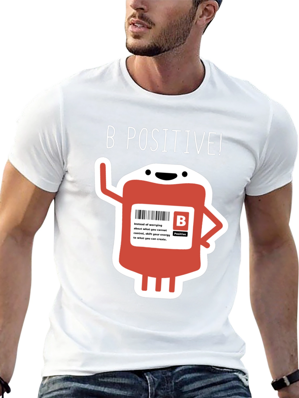 B Positive Graphic T-Shirt