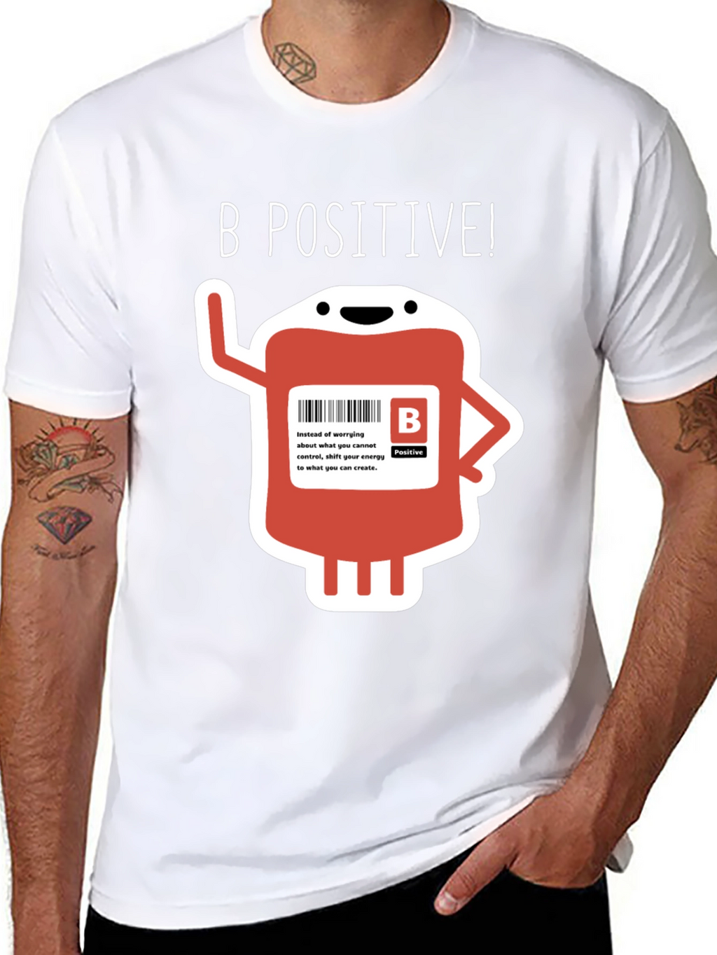 B Positive Graphic T-Shirt
