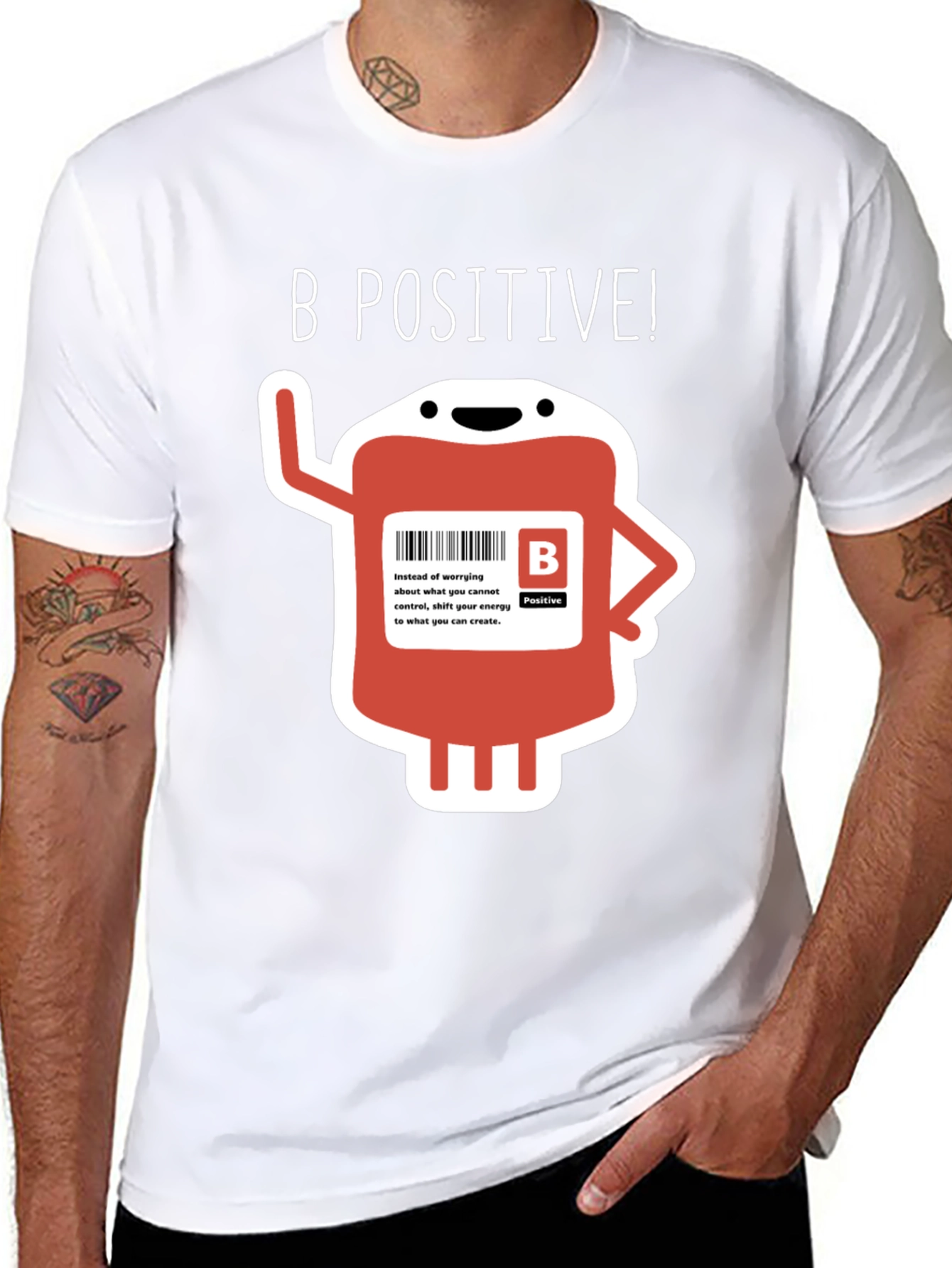 B Positive Graphic T-Shirt