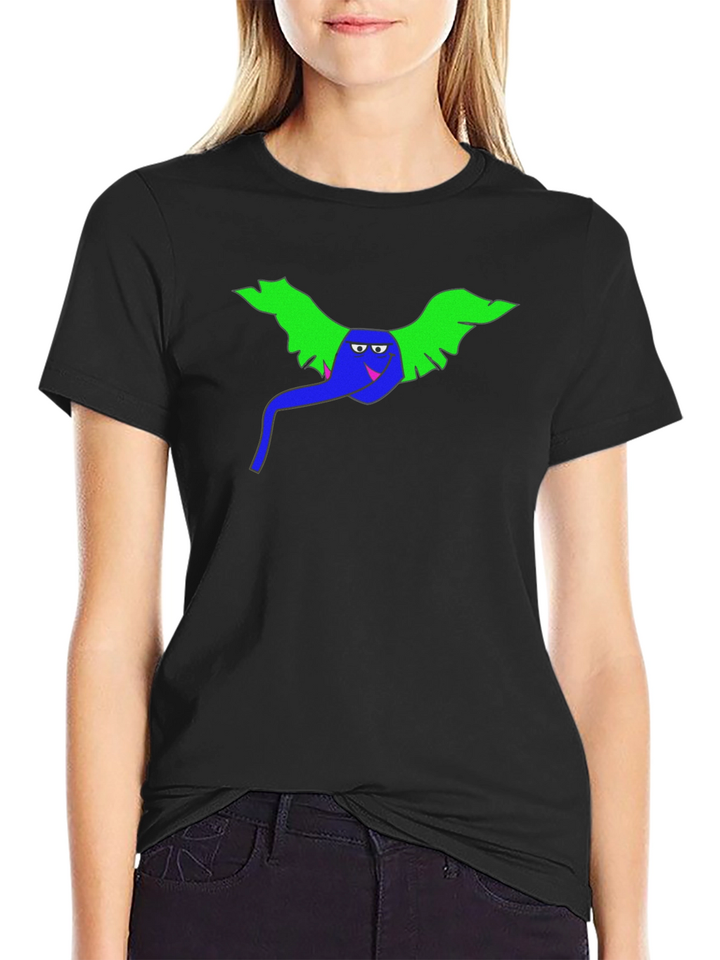Mens Funny Cartoon Graphic Tee