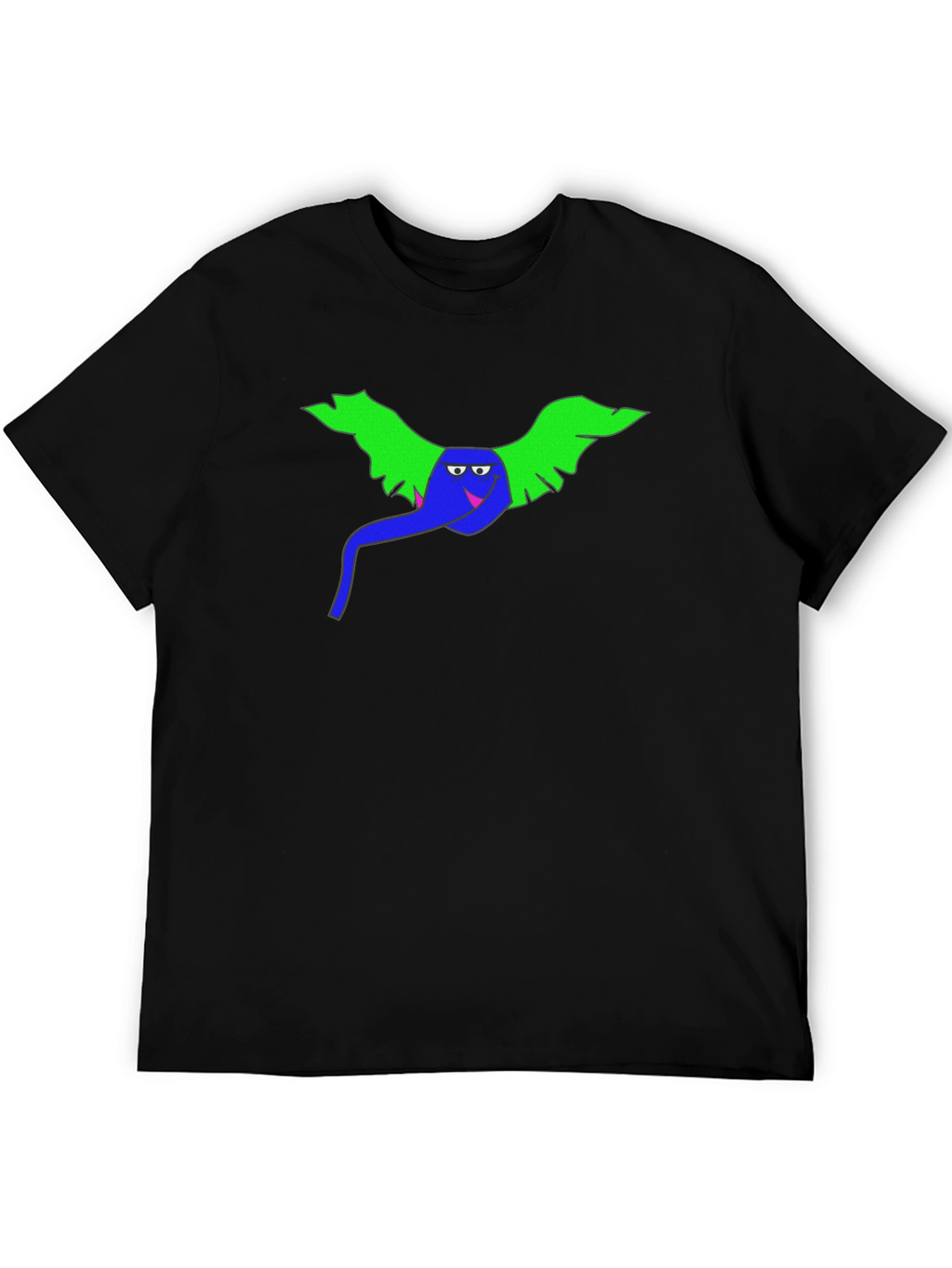 Mens Funny Cartoon Graphic Tee