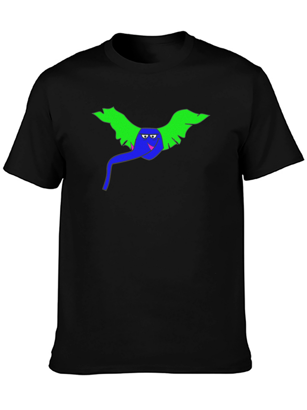 Mens Funny Cartoon Graphic Tee