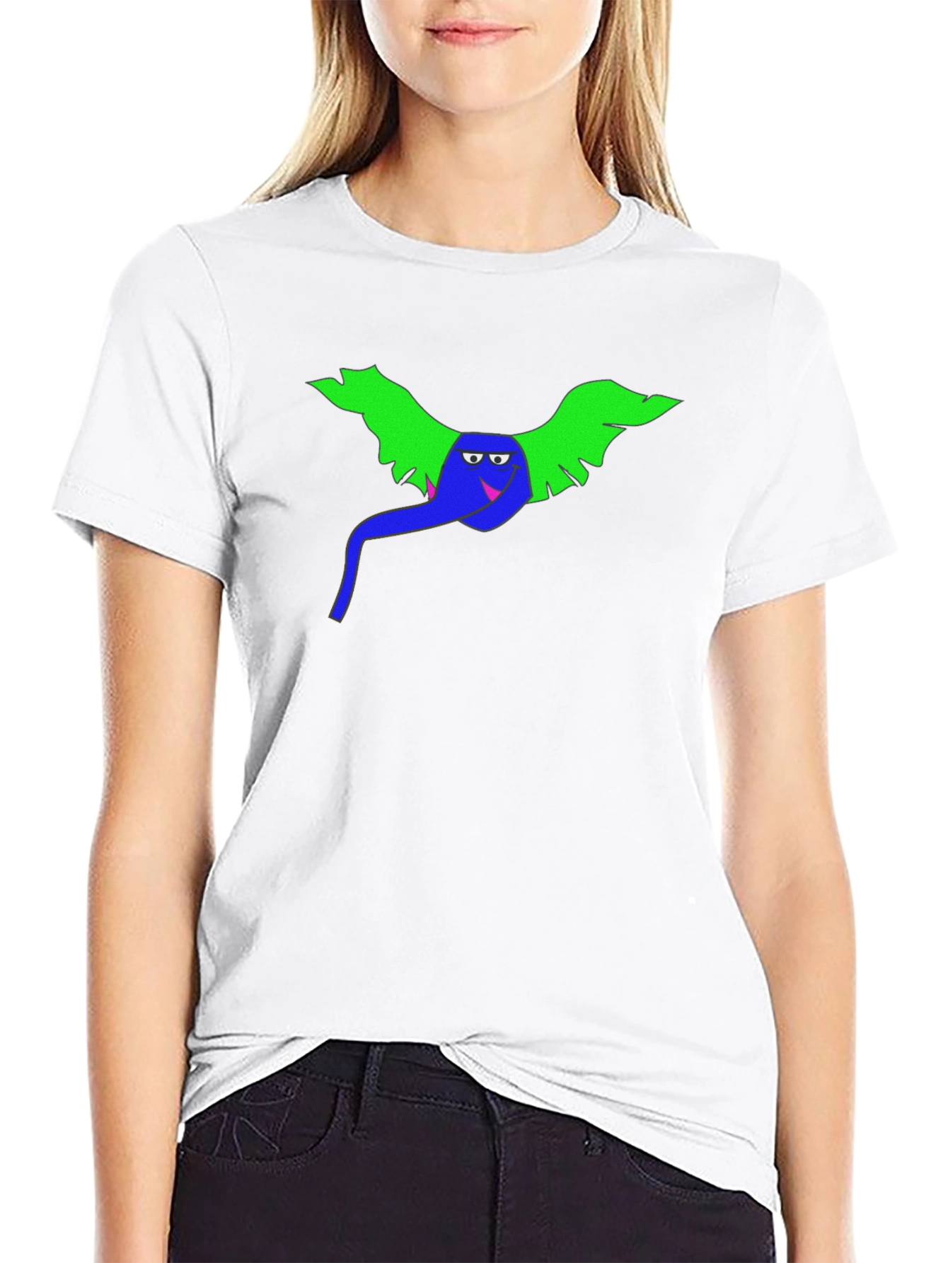 Mens Funny Cartoon Graphic Tee