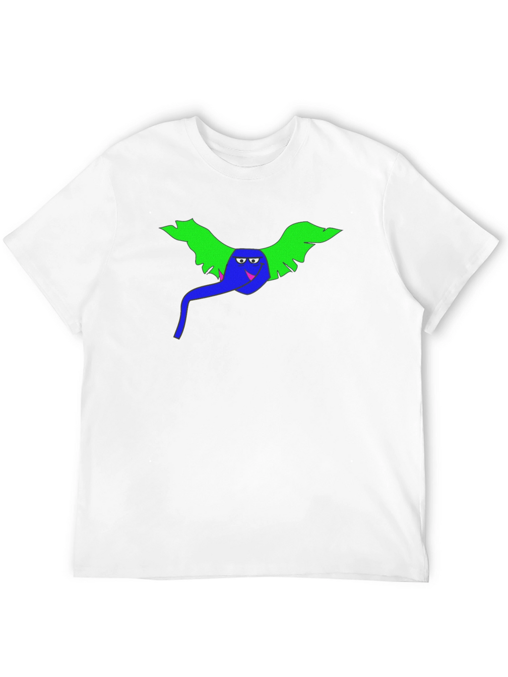 Mens Funny Cartoon Graphic Tee