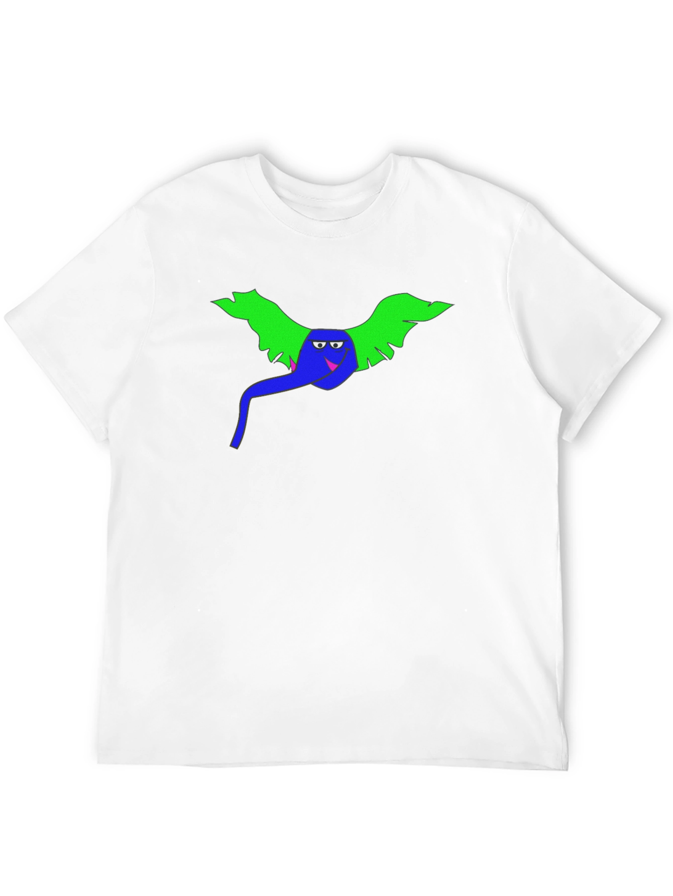 Mens Funny Cartoon Graphic Tee