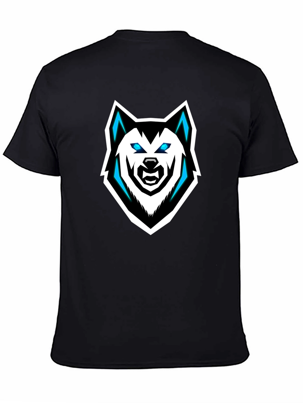 Black Wolf Graphic Tee - Stylish & Unique Design
