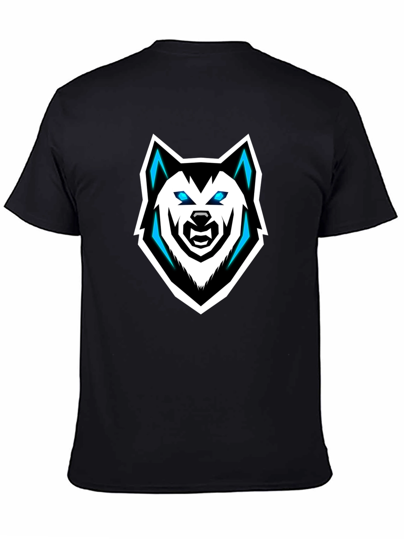 Black Wolf Graphic Tee - Stylish & Unique Design